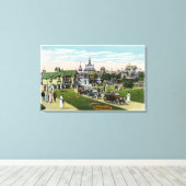 Martha's Vineyard, View of Ocean Avenue Leinwanddruck (Insitu (Holzboden))