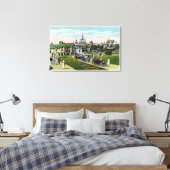 Martha's Vineyard, View of Ocean Avenue Leinwanddruck (Insitu (Schlafzimmer))