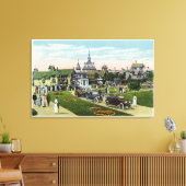 Martha's Vineyard, View of Ocean Avenue Leinwanddruck (Insitu (Wohnzimmer))