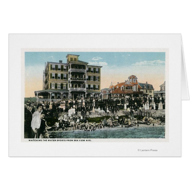 Martha's Vineyard, View of Sea View Avenue (Vorderseite (Horizontal))