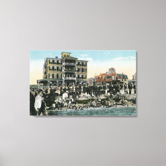 Martha's Vineyard, View of Sea View Avenue Leinwanddruck (Vorderseite)