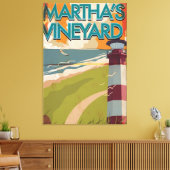 Marthas Vineyard Vintage Leinwanddruck (Insitu (Wohnzimmer))