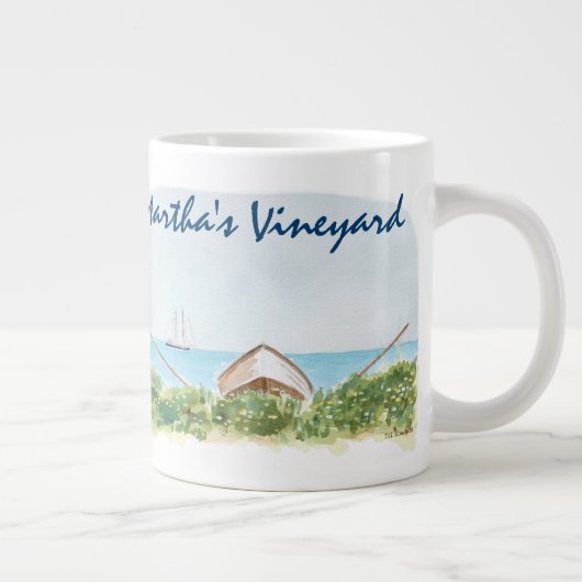 Martha's Vineyard Watercolor Tasse (Rechts)