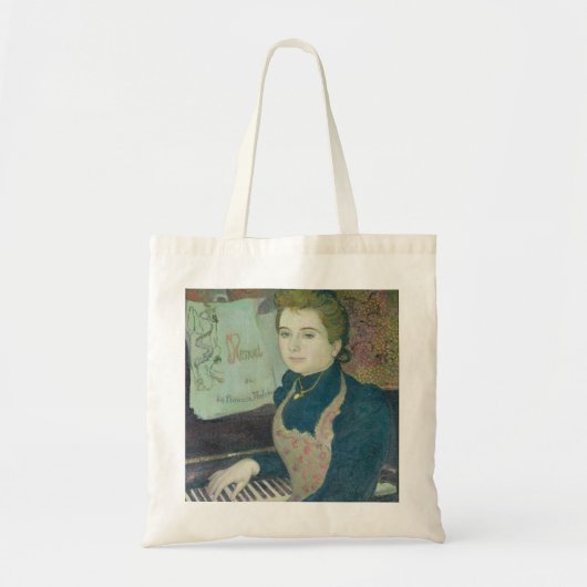 Marthe am Klavier, 1891 Tragetasche (Vorne)