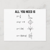 Marthematiker | Mathematik Lehrer Mathematik Gesch Postkarte (Vorderseite)