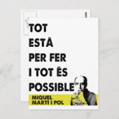 Marti i Pol Postkarte (Vorne/Hinten)