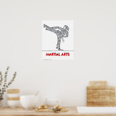 MARTIAL ART POSTER (Küche)