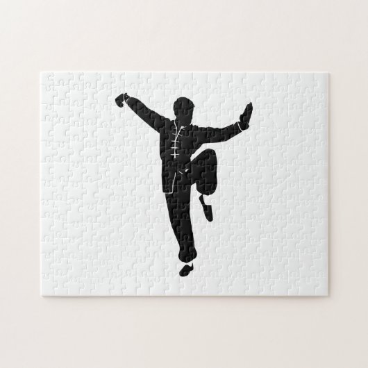 Martial Artists - Choose background color Puzzle (Horizontal)