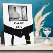 Martial Arts 1. Degree Black Belt Foto Keepake Fotoplatte (Seite)