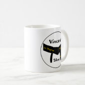 Martial Arts 1. Degree Black Belt Kaffeetasse (VorderseiteRechts)