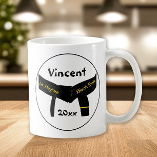 Martial Arts 1. Degree Black Belt Kaffeetasse