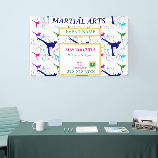 MARTIAL ARTS BANNER (Messeveranstaltung)