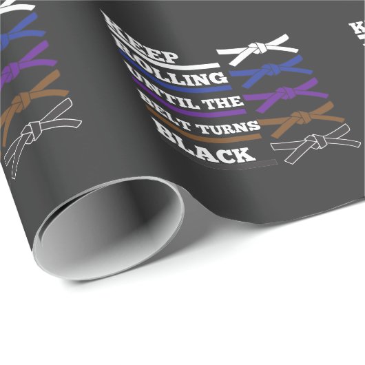 Martial Arts Black Belt Rankings TaeKwonDo Karate Geschenkpapier (Rolleneckpunkt)