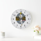 Martial Arts Boy Große Wanduhr (Zuhause)