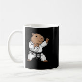 Martial Arts Capybara Funny Karate Taekwondo Jiu J Kaffeetasse (Links)