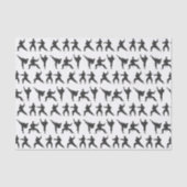 Martial Arts Decoupage Seidenpapier (Vorderseite)