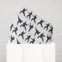 Martial Arts Decoupage Seidenpapier