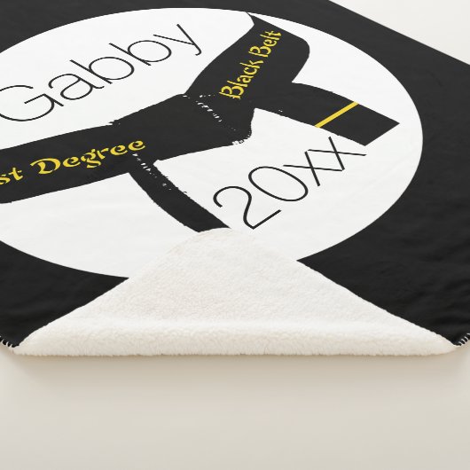 Martial Arts First Degree Black Belt Sherpadecke (3/4)