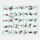 MARTIAL ARTS FLEECEDECKE (Vorderseite (Horizontal))