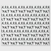 Martial Arts Geschenkpapier (Flach)