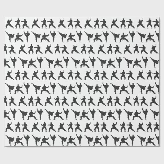 Martial Arts Geschenkpapier (Flach)