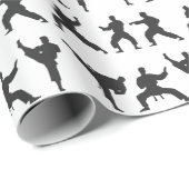 Martial Arts Geschenkpapier (Rolleneckpunkt)