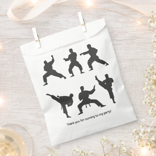 Martial Arts Geschenktütchen (Ausgeschnitten)