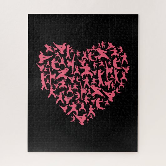 Martial Arts Girls Puzzle (Vertikal)