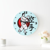 Martial Arts Große Wanduhr (Zuhause)
