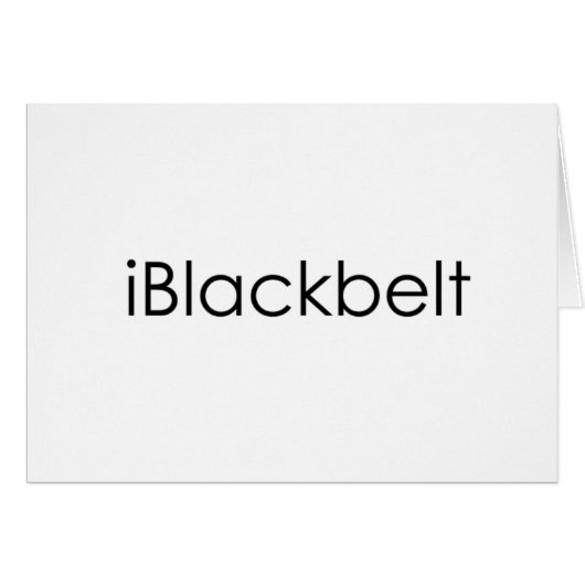 Martial Arts iBlackbelt (Vorderseite (Horizontal))