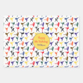 Martial Arts Japan Karate Fun Boy Kindergeburtstag Geschenkpapier Set (Vorderseite 2)