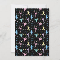 Martial Arts Karate Abstrakt Stars Glitzern