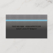 Martial Arts Karate Business Card Visitenkarte (Rückseite)