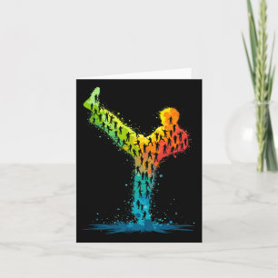 Martial Arts Karate Fighter Karte