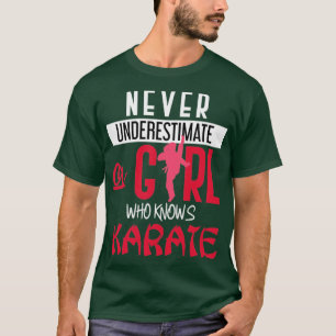 Martial Arts Karate Girl T-Shirt