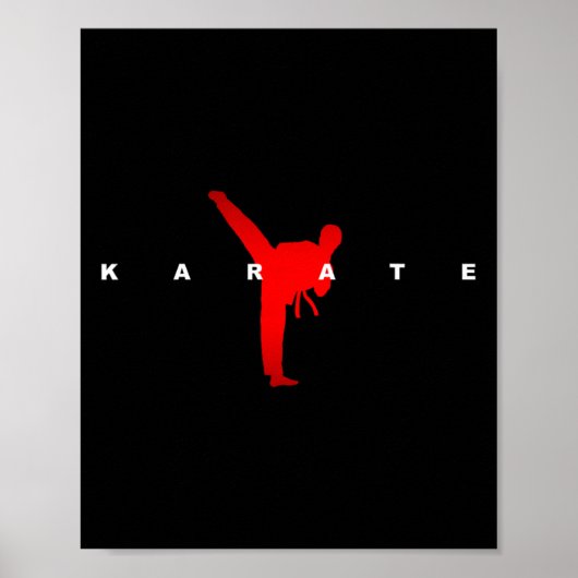 Martial Arts Kenpo Karate Poster (Vorne)