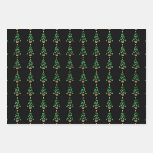 Martial Arts - Mädchen Karate Weihnachtsbaum Geschenkpapier Set (Vorderseite 2)