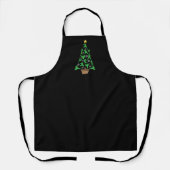 Martial Arts - Mädchen Karate Weihnachtsbaum Schürze (Vorderseite)