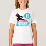 Martial Arts Ninja Warrior Theme Birthday Girl T-Shirt<br><div class="desc">Feiern Sie den nächsten Geburtstag Ihres Kindes zum Thema Karate / Ninja Krieger / Kampfkünste mit diesem coolen T - Shirt zum Geburtstag und Geburtstag. Ob in einem Ninja Center,  Karate School oder Martial Arts Fitnessstudio - dieses Design wird bestimmt beeindrucken!!</div>