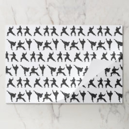 Martial Arts Paper Placemats