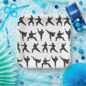 Martial Arts Pappteller (Party)