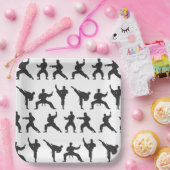 Martial Arts Pappteller (Party)