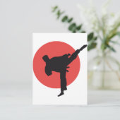 martial arts postkarte (Stehend Vorderseite)