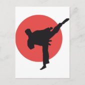 martial arts postkarte (Vorderseite)