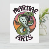 Martial Arts Snake (Stehend Vorderseite)