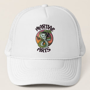 Martial Arts Snake Truckerkappe