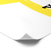 Martial Arts Stolz als Gelber Gürtel Poster (Ecke)