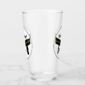 Martial Arts Vierte Stufe Schwarzer Gürtel Glas (Rechts)