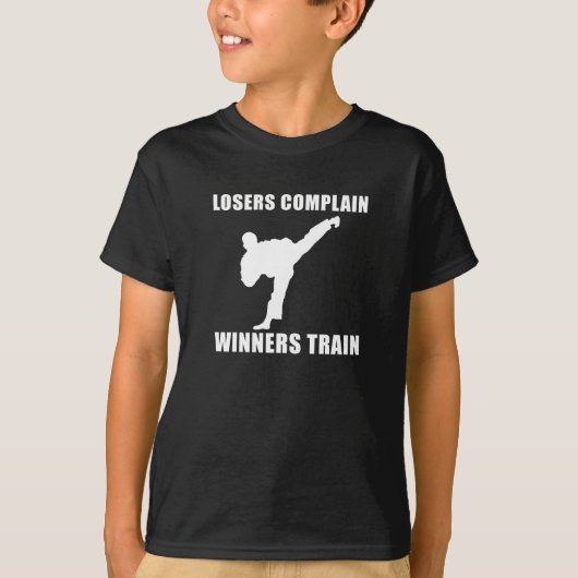 Martial Arts Winners Train T-Shirt (Vorderseite)