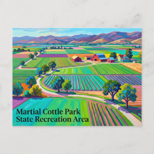 Martial Cottle Park State Recreation Area Postkarte